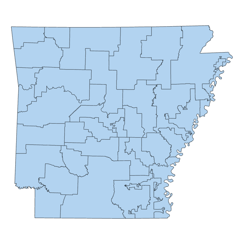 Circuit Court Districts Arkansas GIS Office