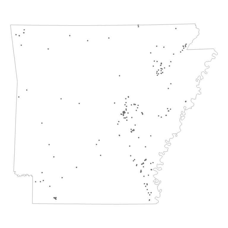 Fish Hatchery (point) Arkansas GIS Office