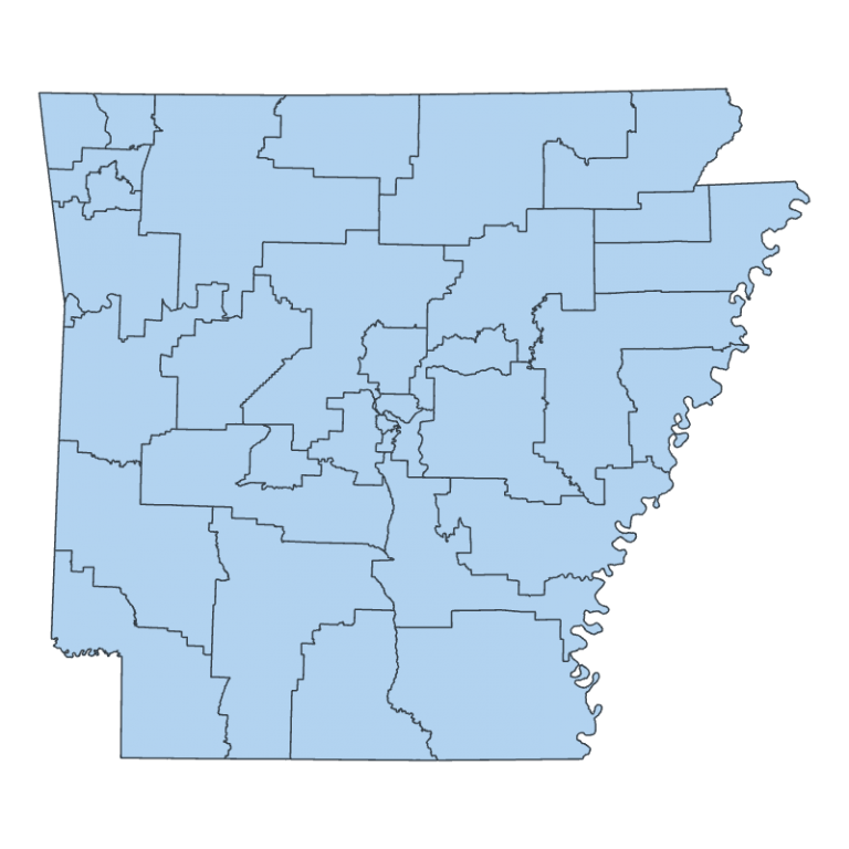 AR Senate Districts- 2010 Census | Arkansas GIS Office
