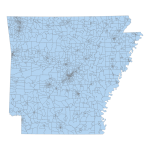 Census Block Group 2010 (polygon) | Arkansas GIS Office