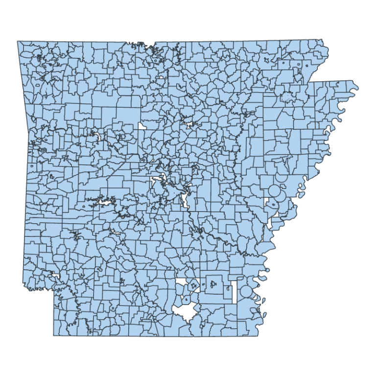 Justice of the Peace Districts 2021 | Arkansas GIS Office