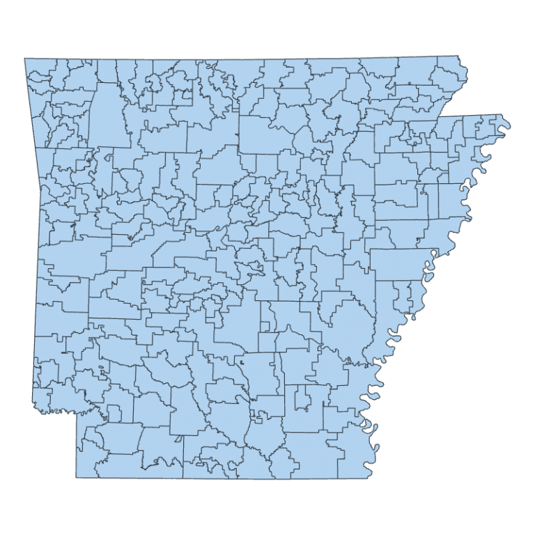 Public School District Boundary (polygon) | Arkansas GIS Office