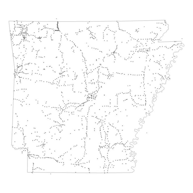 ARDOT GPS Control | Arkansas GIS Office